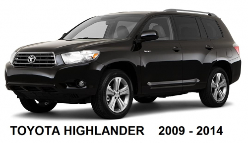 Navigatie Toyota Highlander ( 2009 - 2014 )